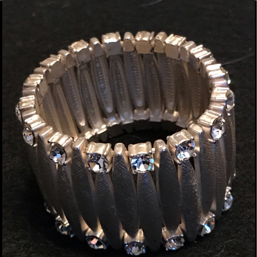 Silver color Rhinestone Bracelet